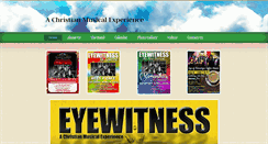 Desktop Screenshot of eyewitnessmusic.com